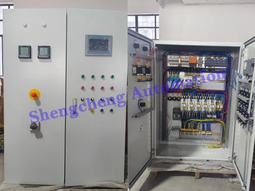 Complete Electrical PLC System cabinet with control panel.jpg